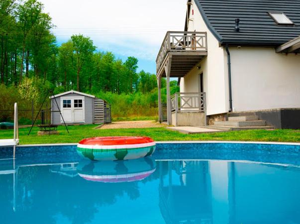 Las, Woda I Przygoda - Dom Z Sauna I Basenem Choczewo Extérieur photo